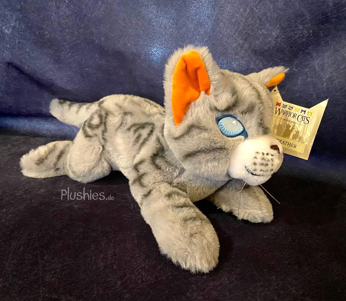 Jayfeather Warrior Cats Plush NEW WITH TAGS